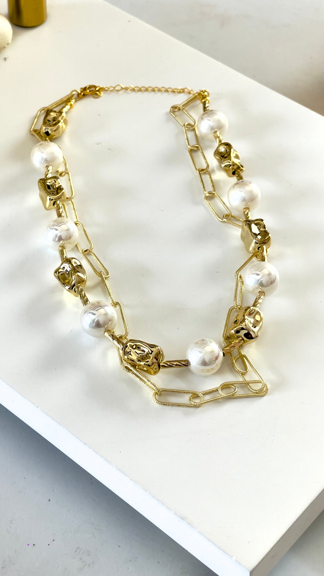 RECTANGLE PEARL STRING