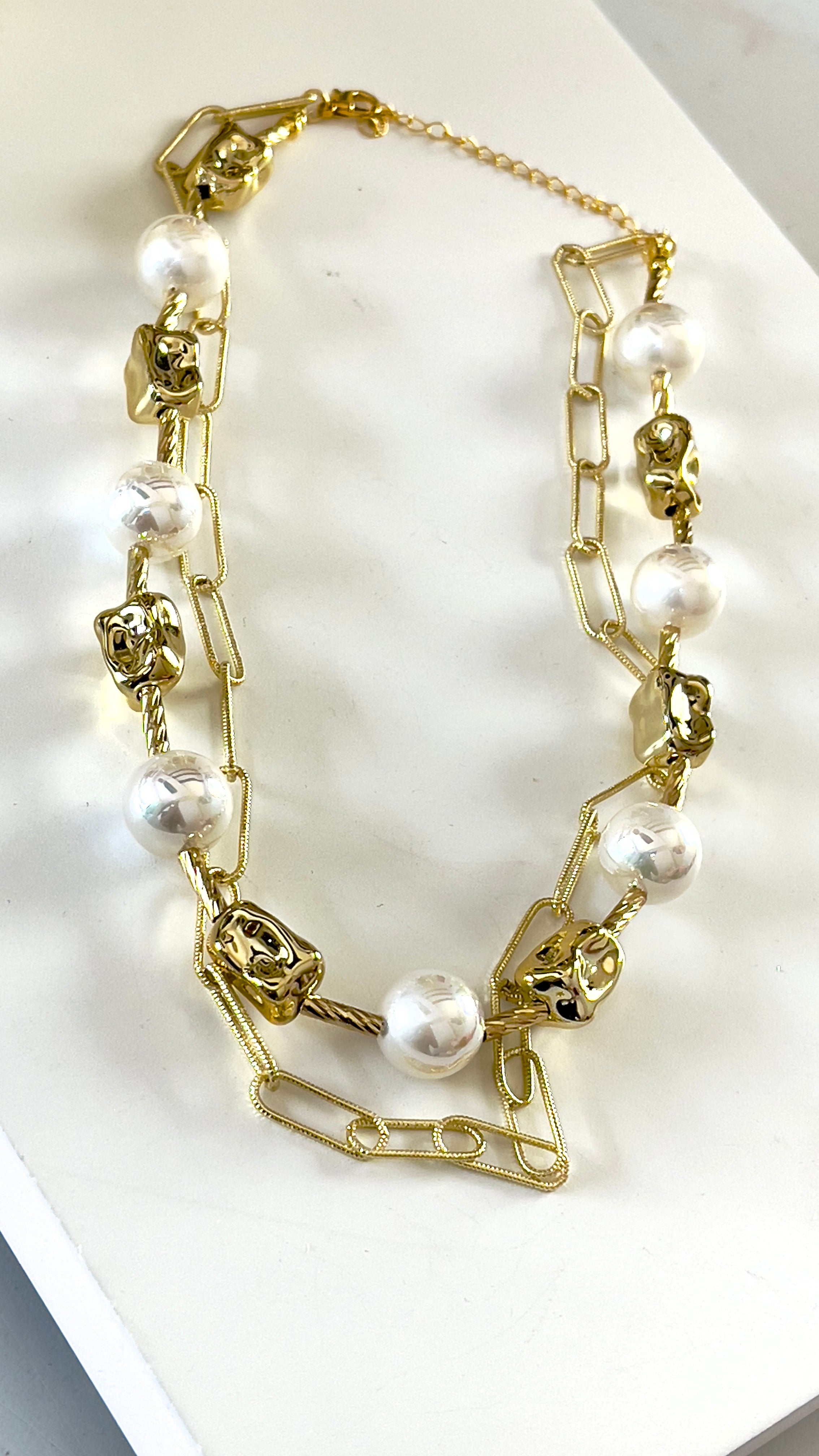 RECTANGLE PEARL STRING