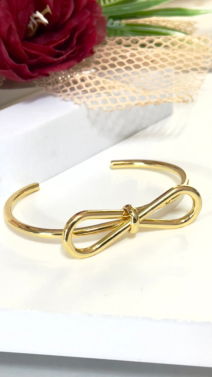 PLAIN BOW BRACELET