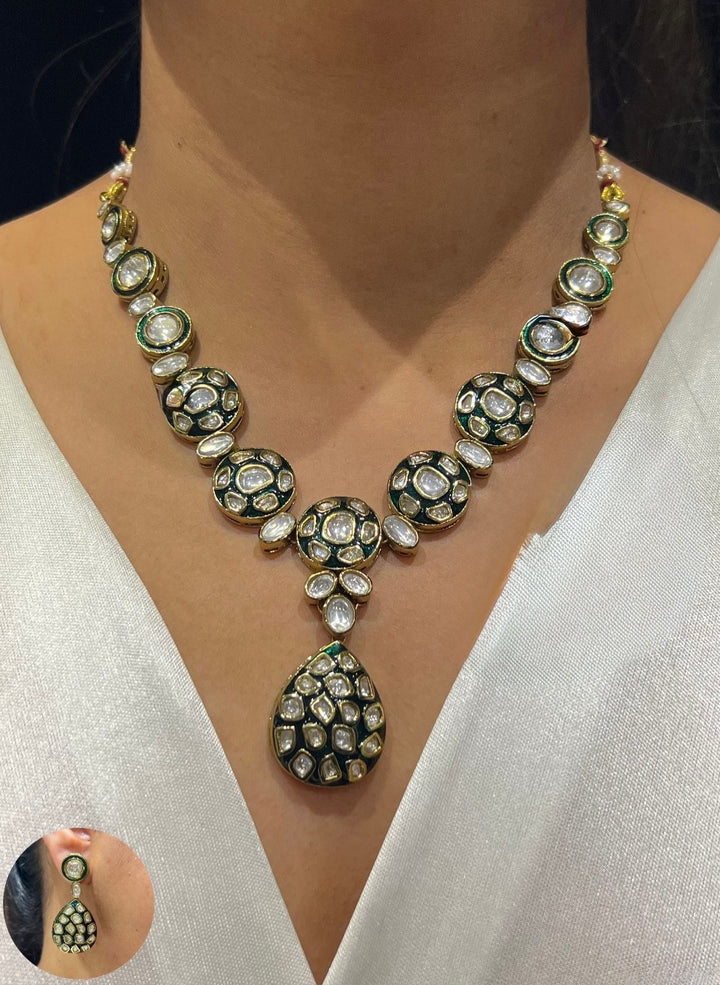 NOOR-E-TAJ KUNDAN NECKLACE