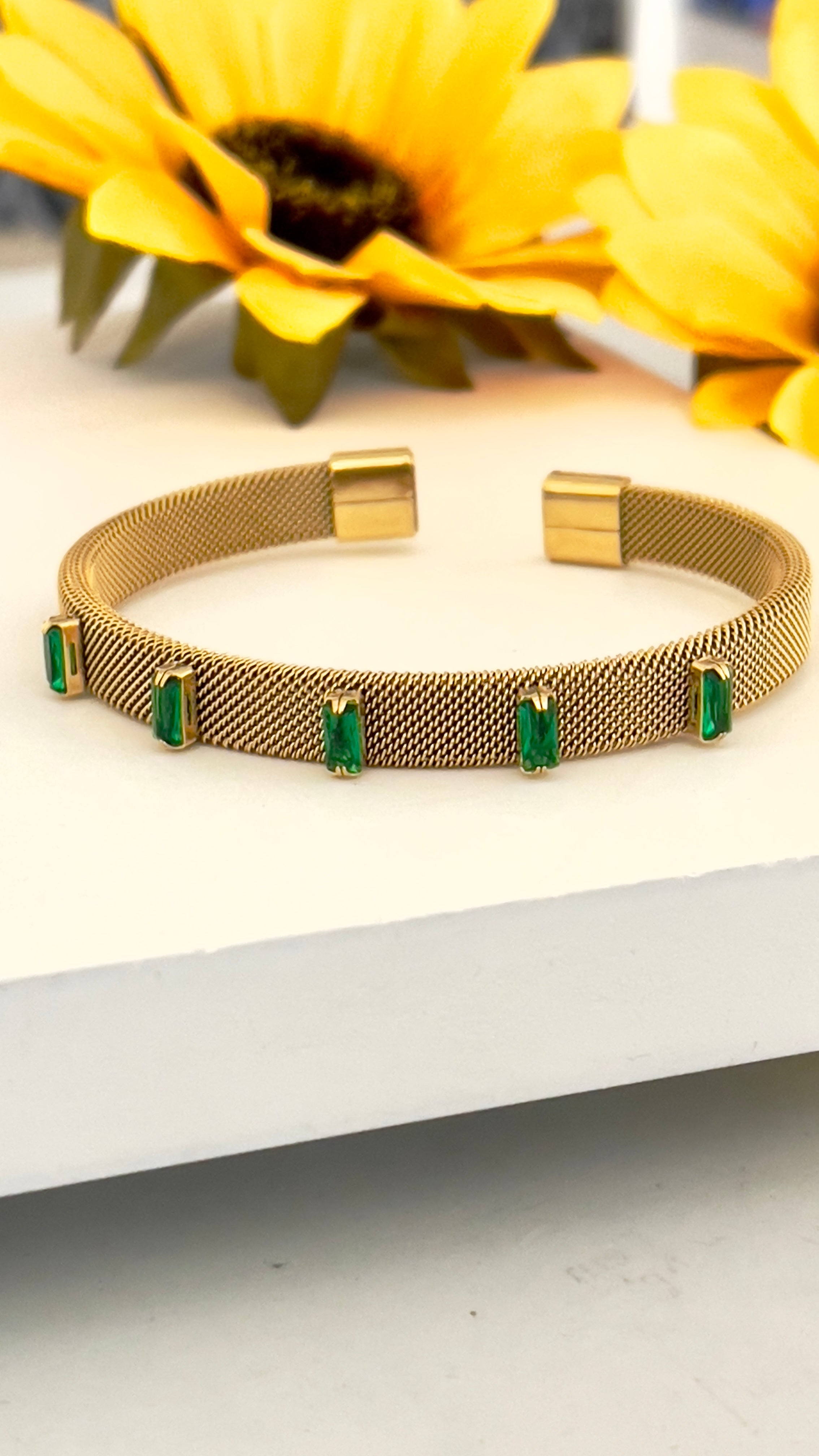 MESH OPEN END BRACELET