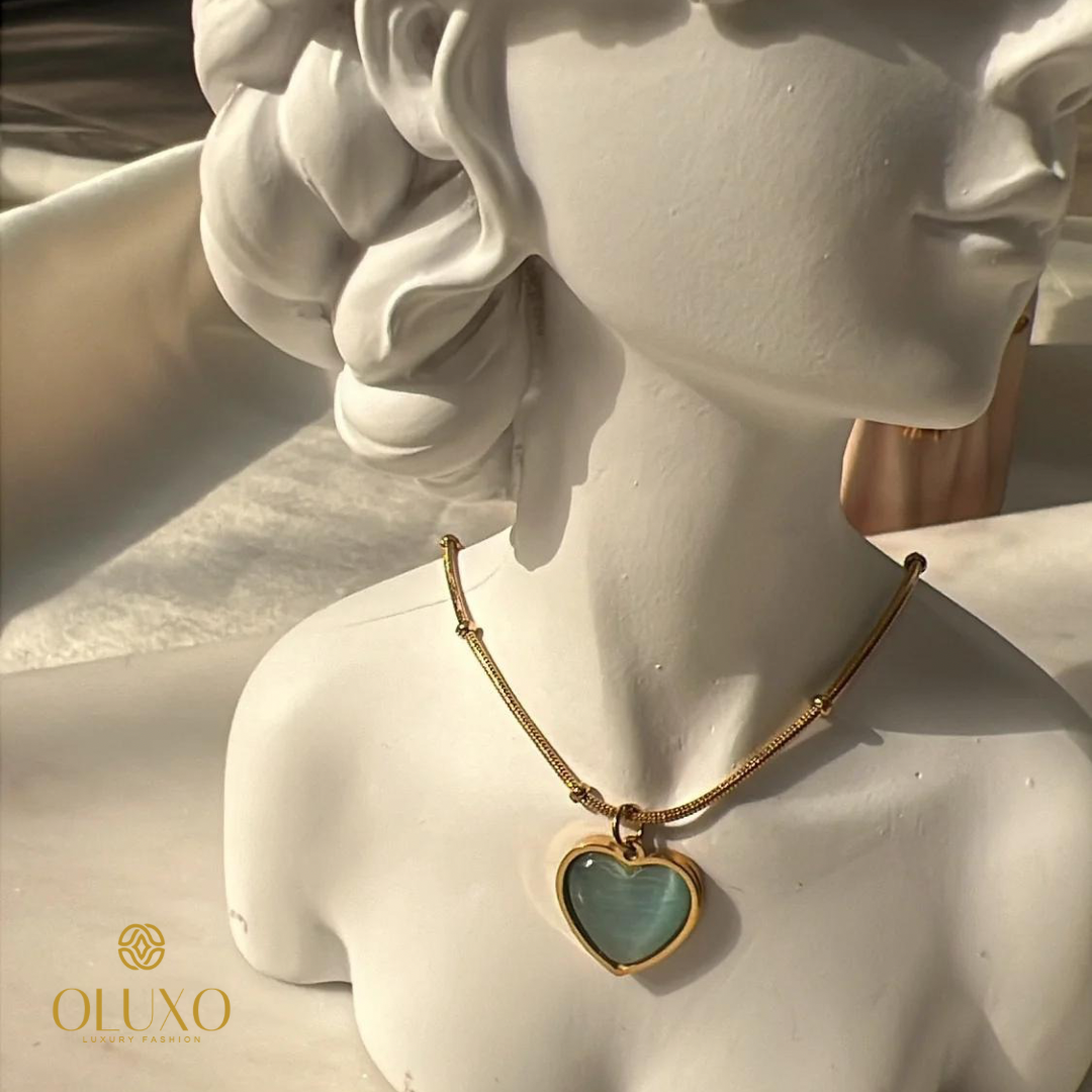 HEART SHELLSTONE CHAIN