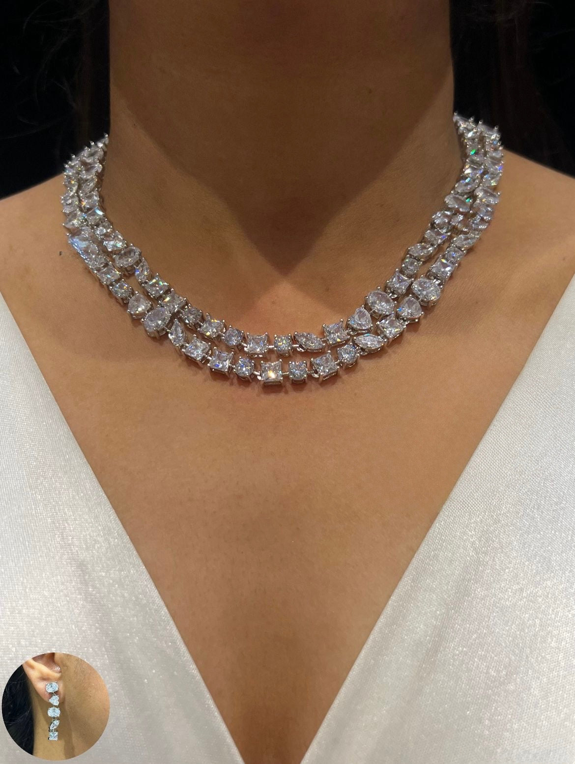 ICE LINE DIAMOND NECKLACE