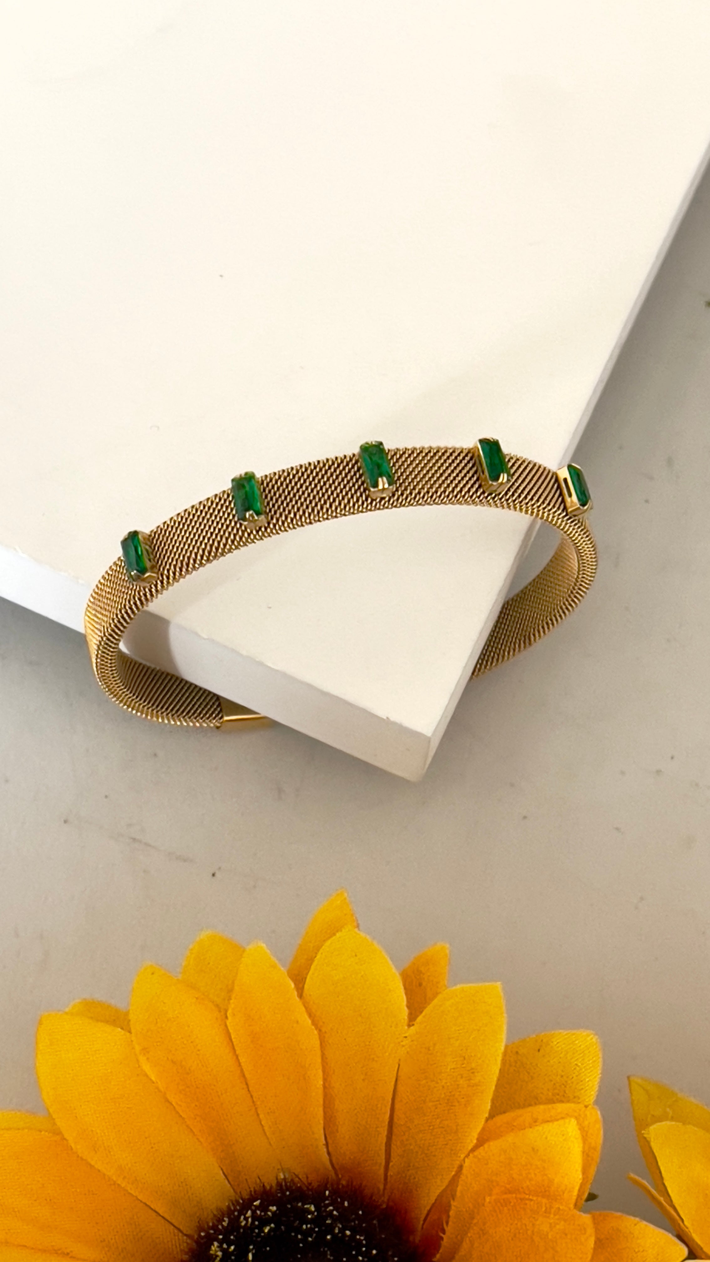 MESH OPEN END BRACELET