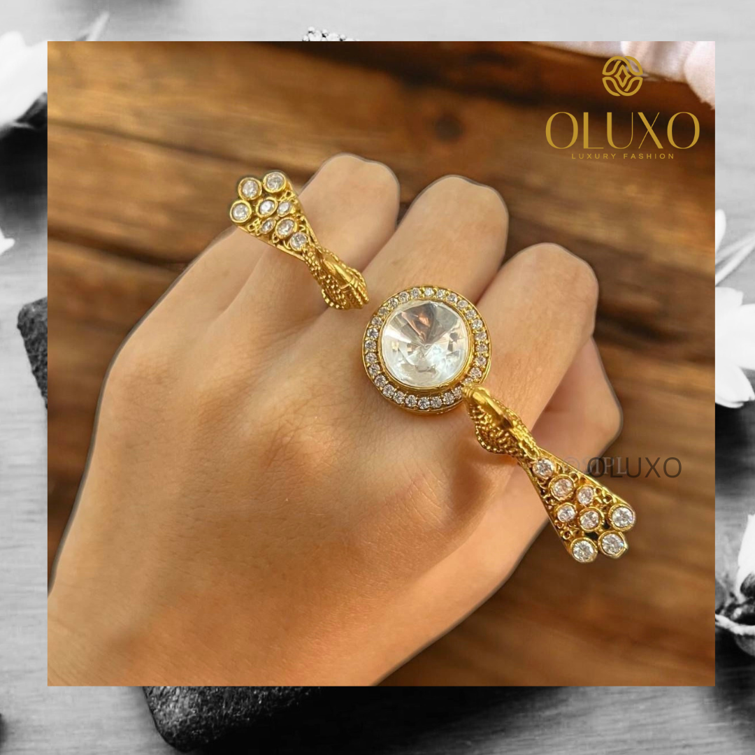 MOKSHA - TWO FINGER RING