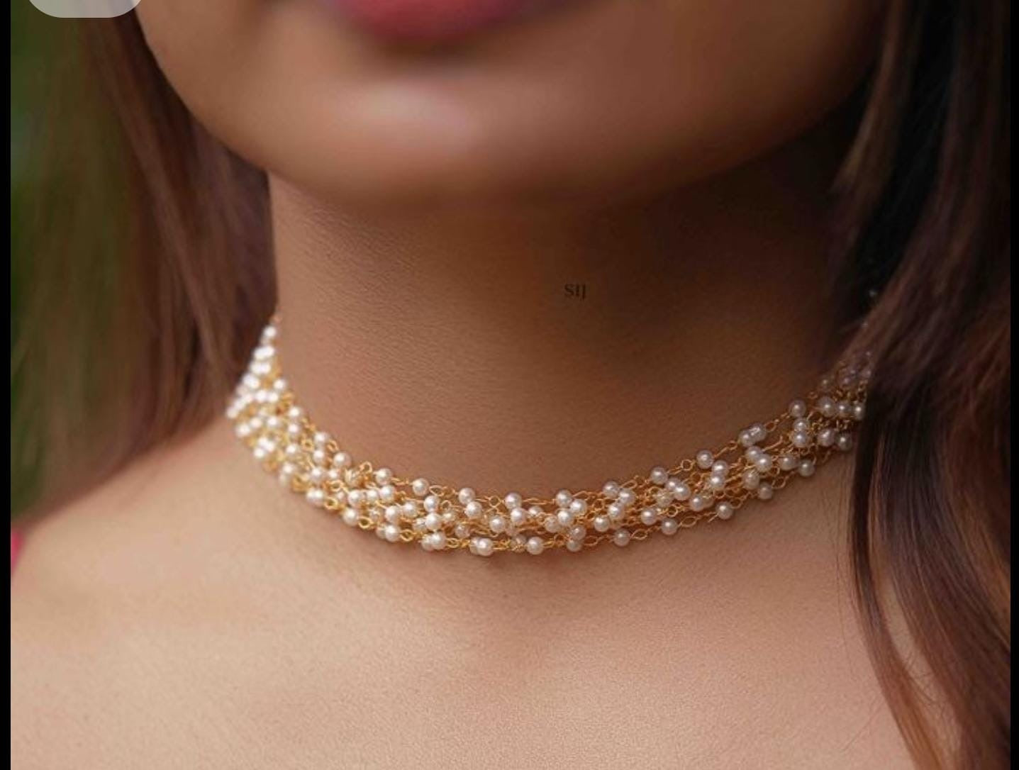 PEARL ESSENCE CHOKER