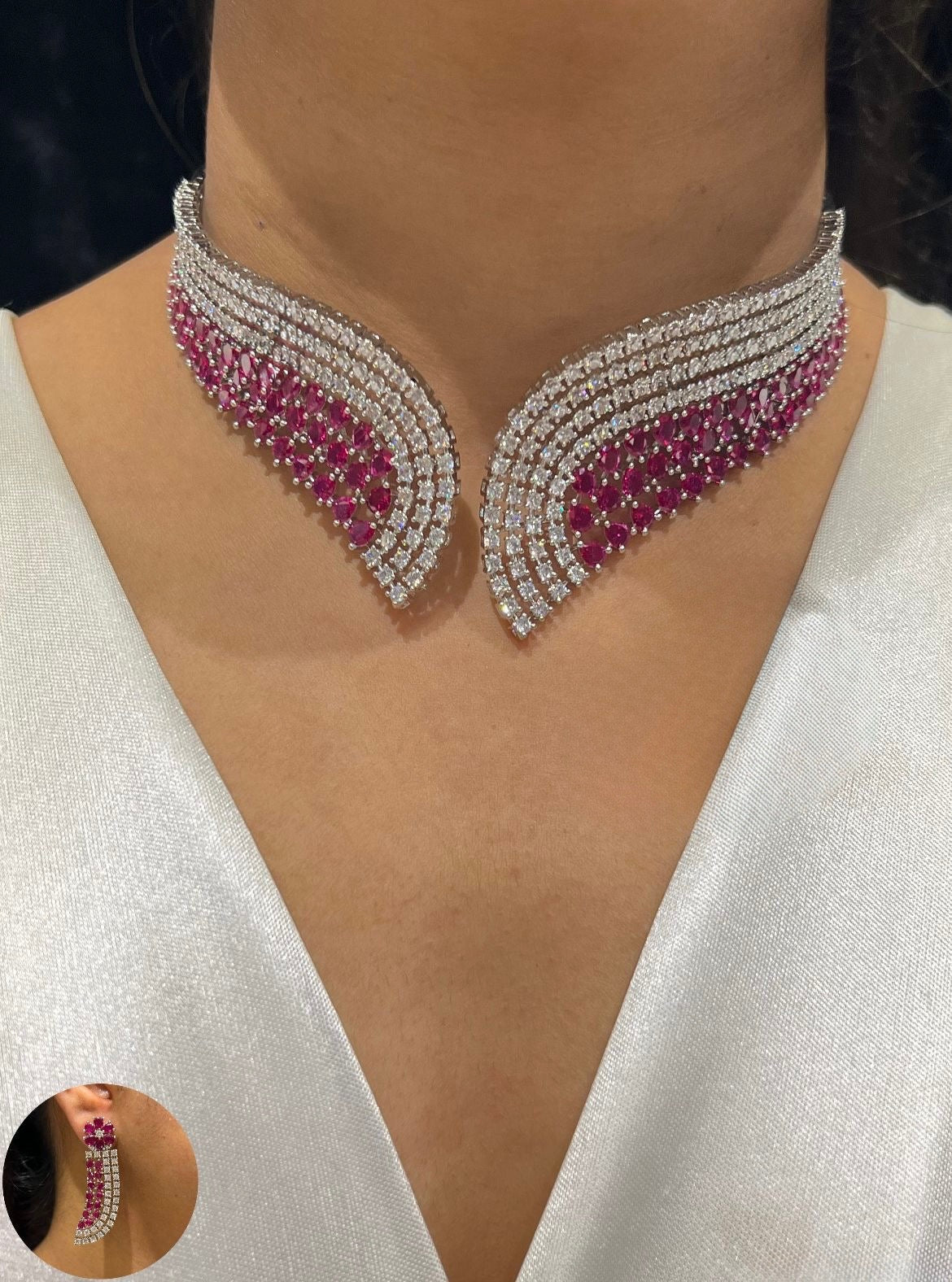 DIAMOND CRUSH NECKLACE