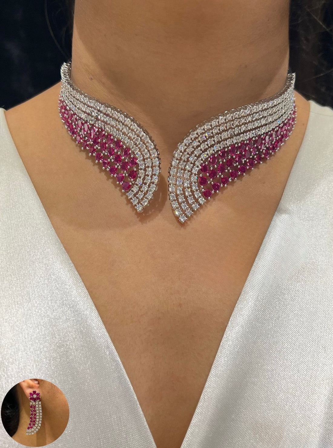 DIAMOND CRUSH NECKLACE