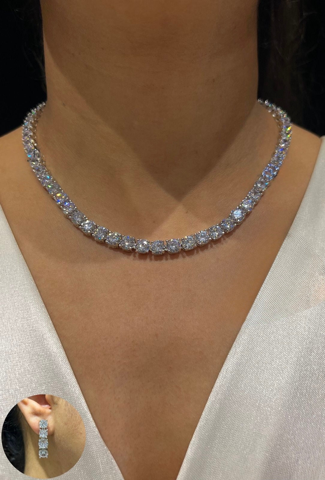 ROUND DIAMOND NECKLACE