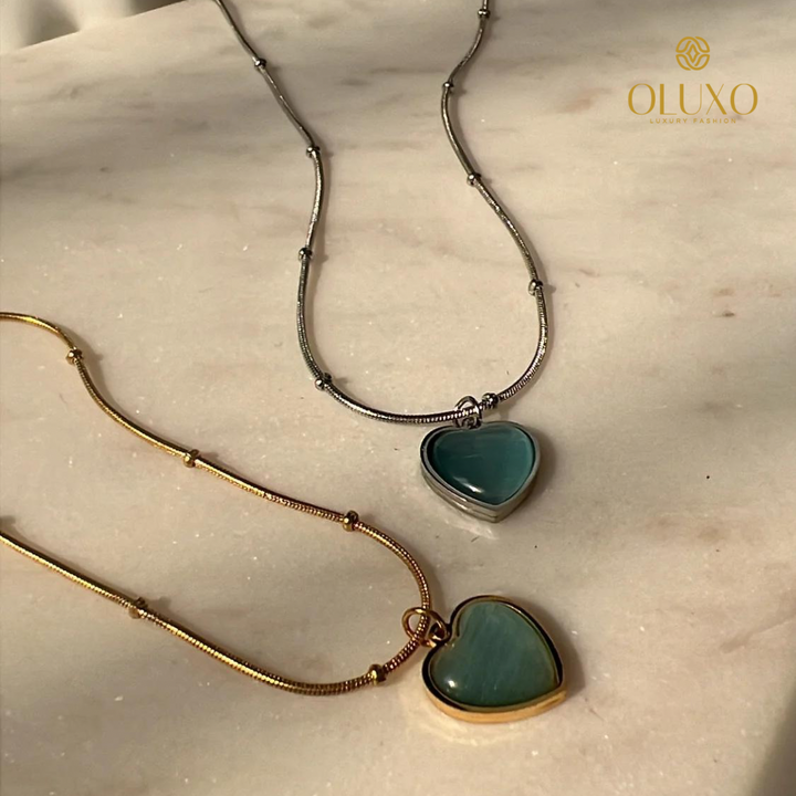 HEART SHELLSTONE CHAIN